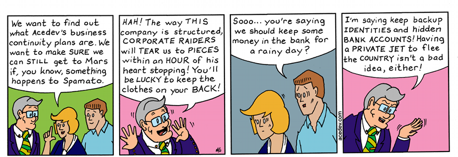 acedev comic, webcomic for Wednesday 01 Nov 2017
